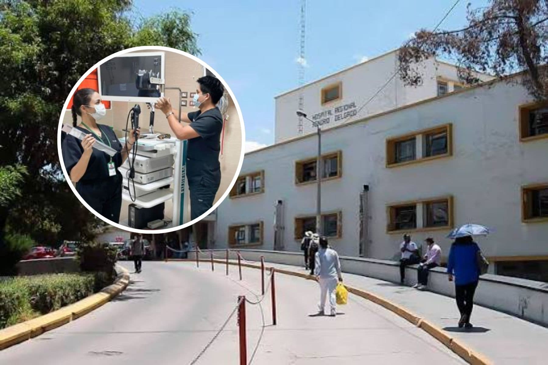 Hospital Honorio Delgado sin endoscopio operativo