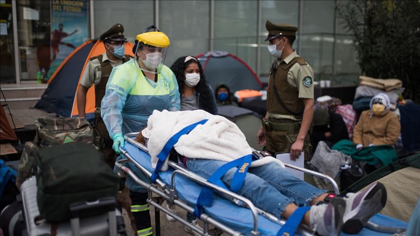Chile sumergido en una crisis por la COVID-19