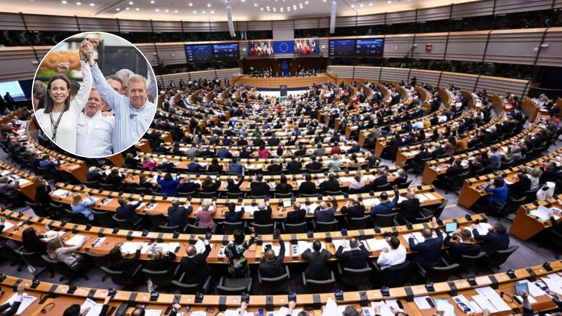 Eurocámara reconoce a opositor como presidente de Venezuela