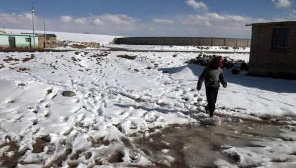 Senamhi emitió alerta naranja en zonas altas de Arequipa