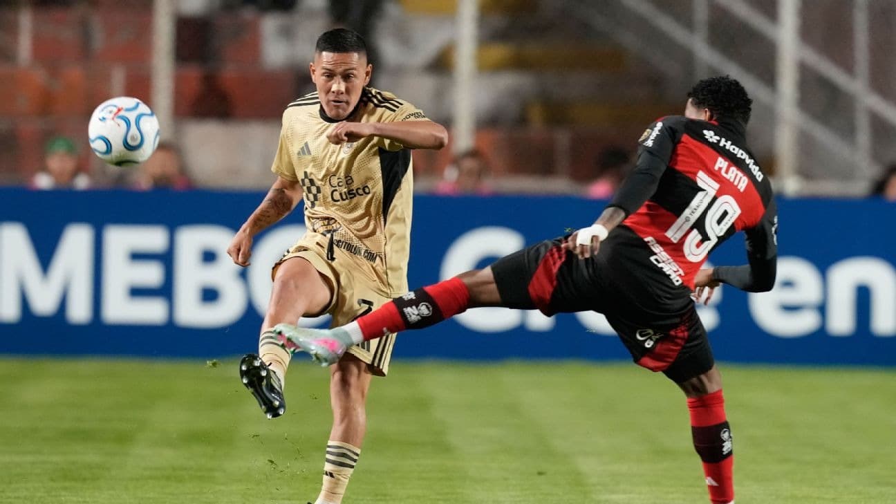 Cusco FC reclama a Conmebol por arbitraje ante Flamengo