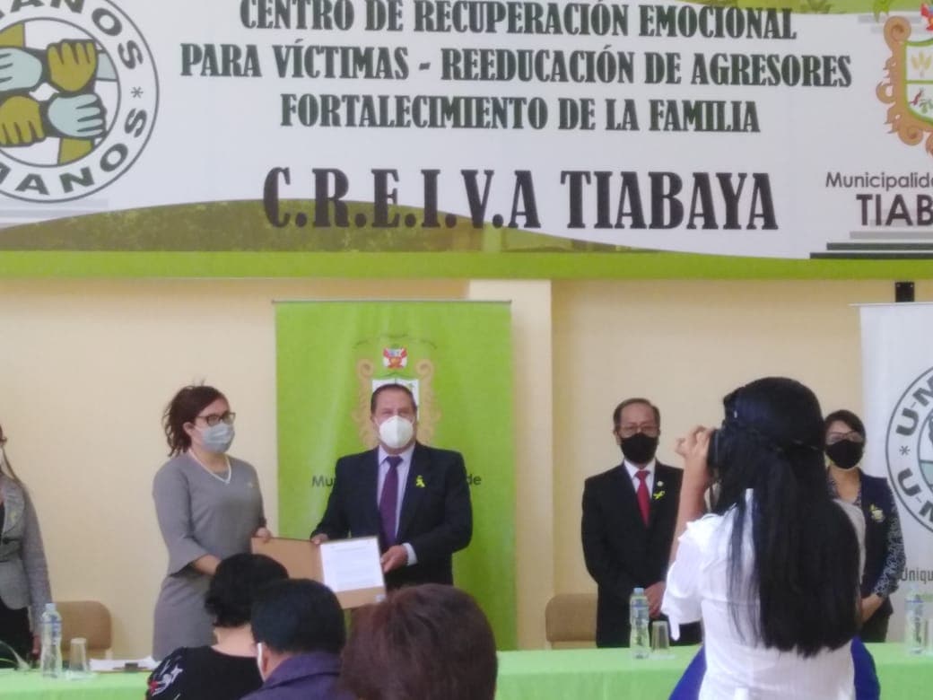 Tiabaya contará con primer centro de recuperación de víctimas y agresores