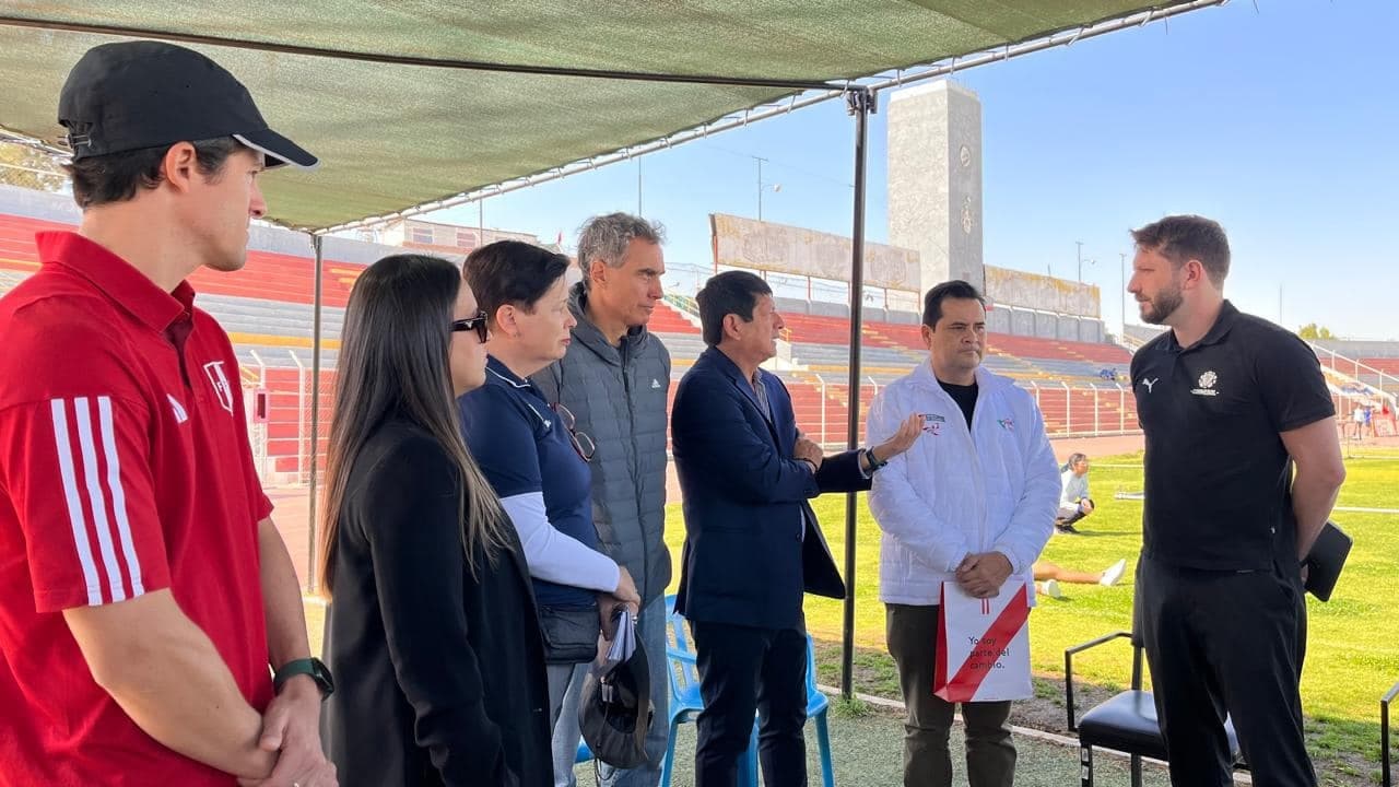 Conmebol llegó a Arequipa para inspeccionar estadios