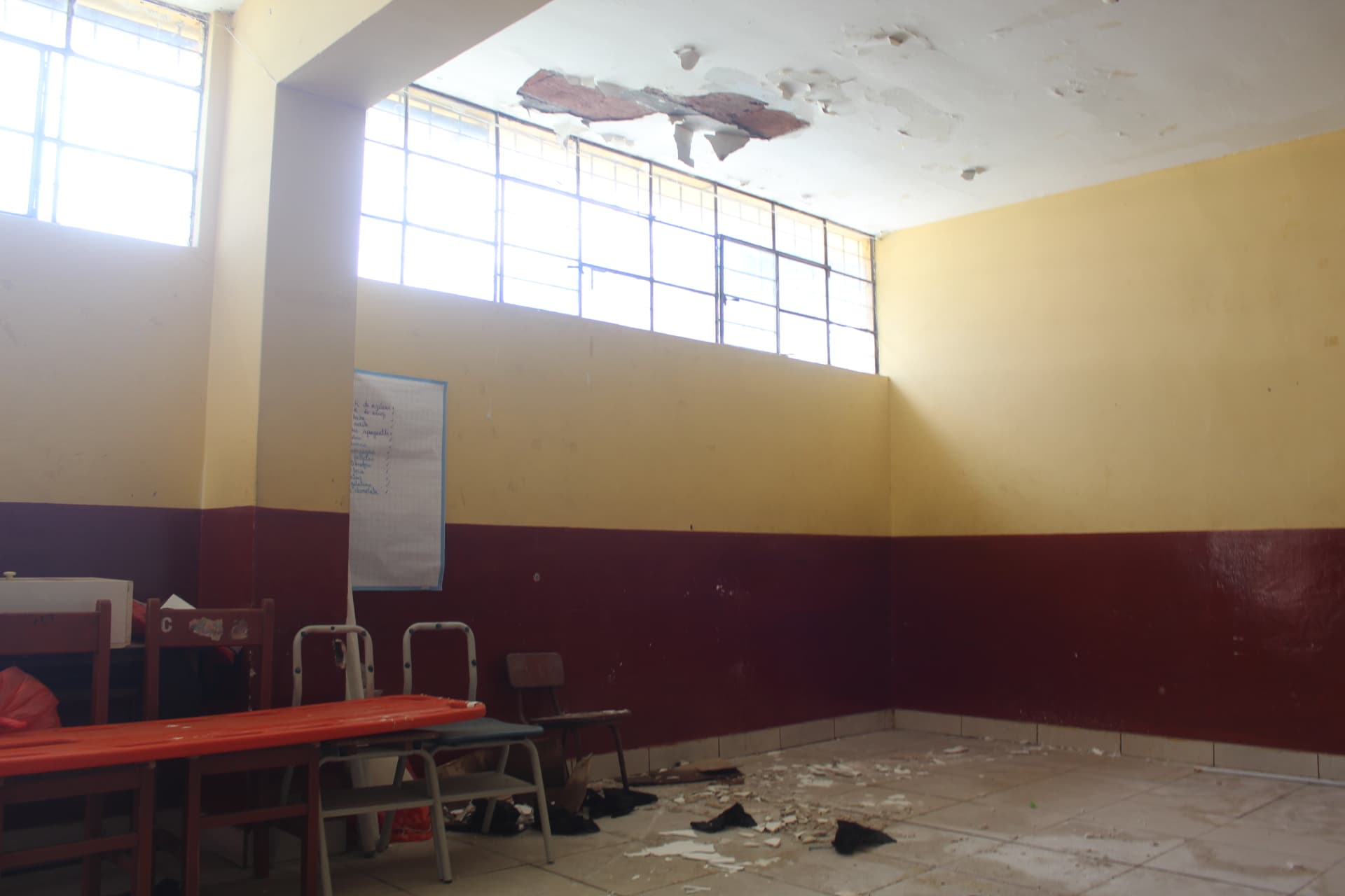 Evalúan inicio del año escolar en región debido a daños en colegios
