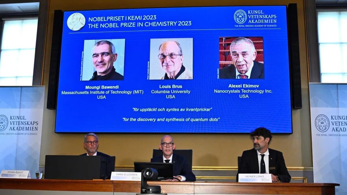 Autores de los puntos cuánticos reciben Premio Nobel de Química