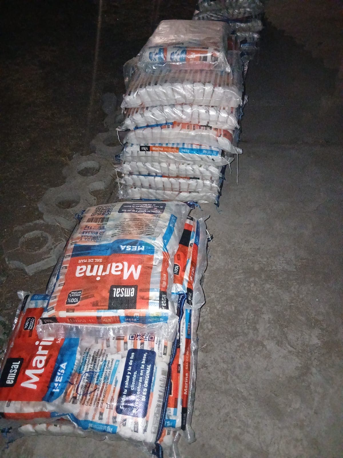 PNP incauta más de 80 sacos de presunta sal bamba en Río Seco