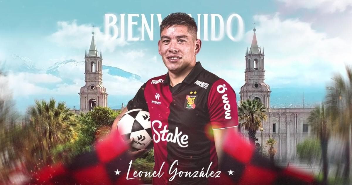 Leonel González vuelve a Melgar para el Torneo Clausura