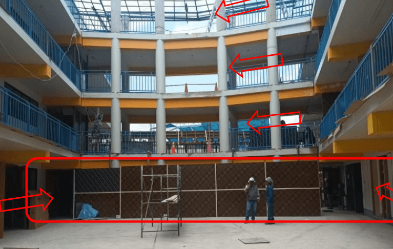 Estudiantes en peligro por obras inconclusas de colegio Bouroncle