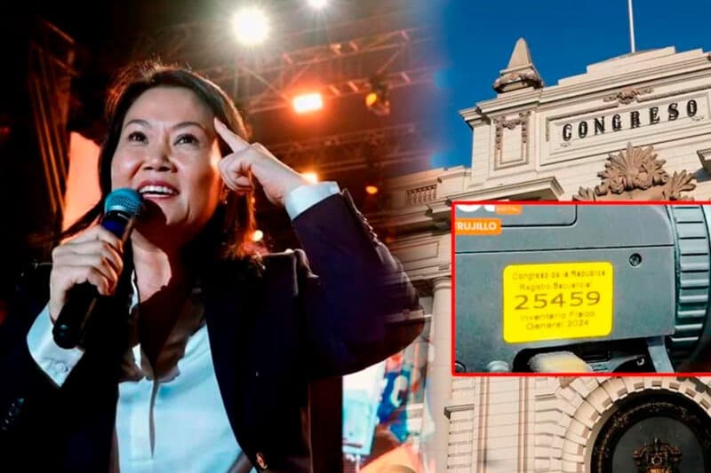 JEE busca a trabajador que usó cámara del Congreso en mitin