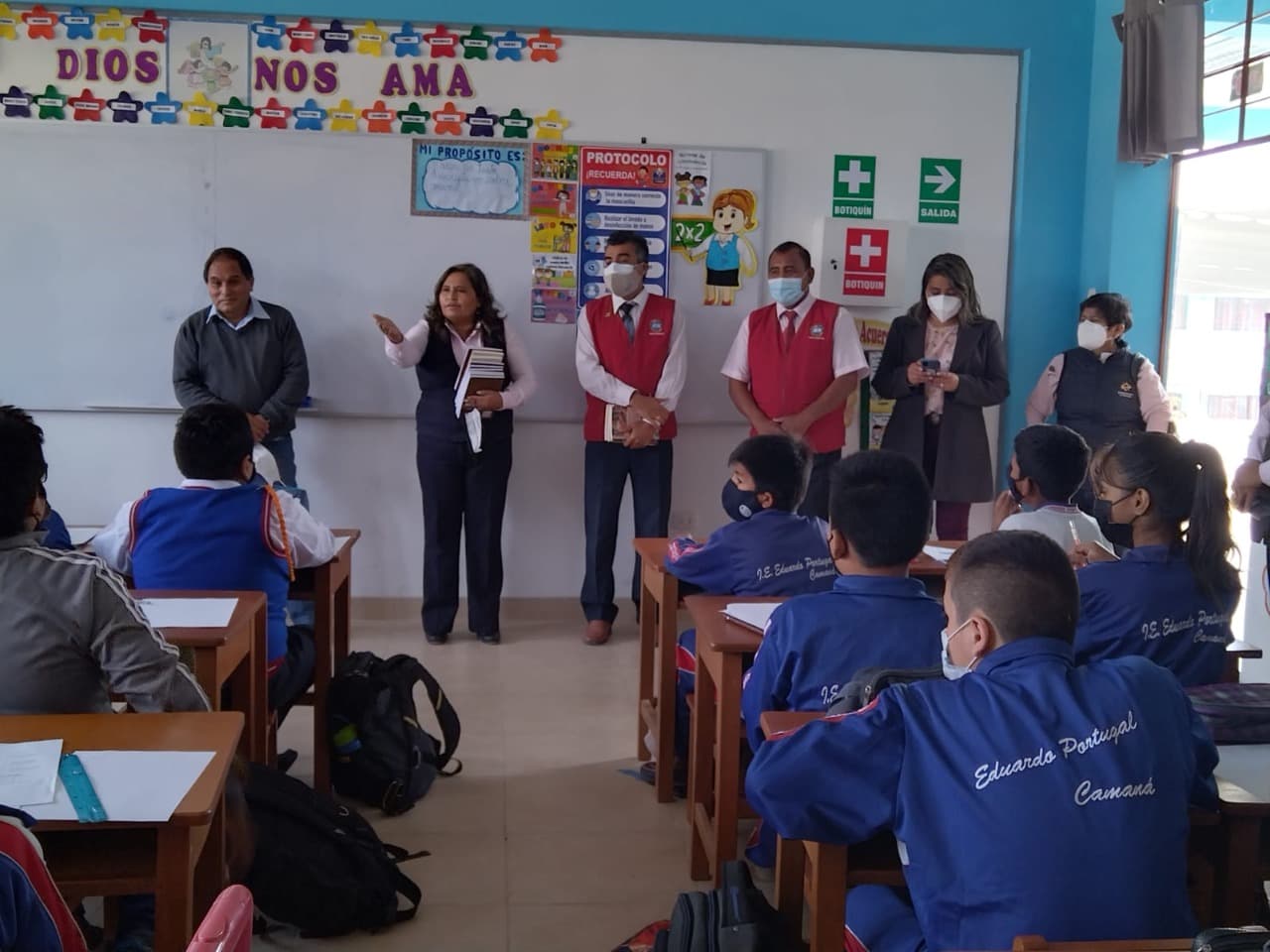Gerente de Educación visitó la UGEL de Caravelí y Camaná