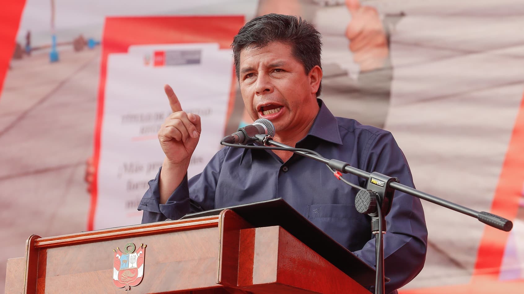 Presidente Castillo pide dejar de lado las “confrontaciones”