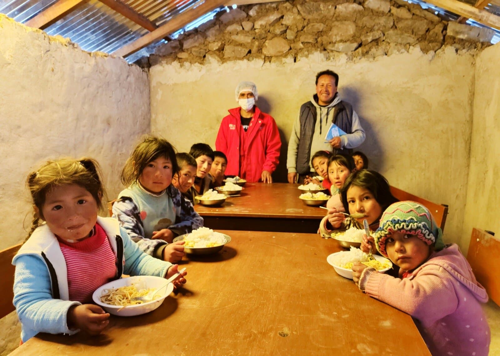 En Sayrosa y Culipampa brindan alimentación óptima a alumnos