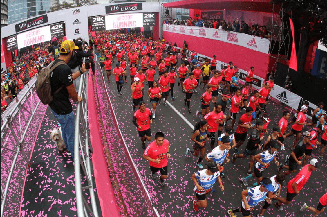 Adidas alista Maratón Life Lima 42k este año
