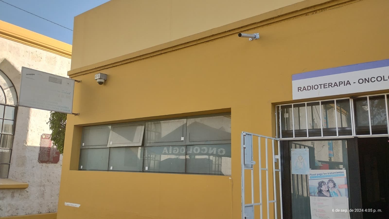 Hospital Goyeneche sin seguridad porque cámaras están inoperativas