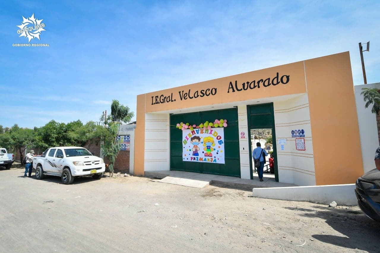 Benefician a 150 niños con moderno colegio en Chiguata