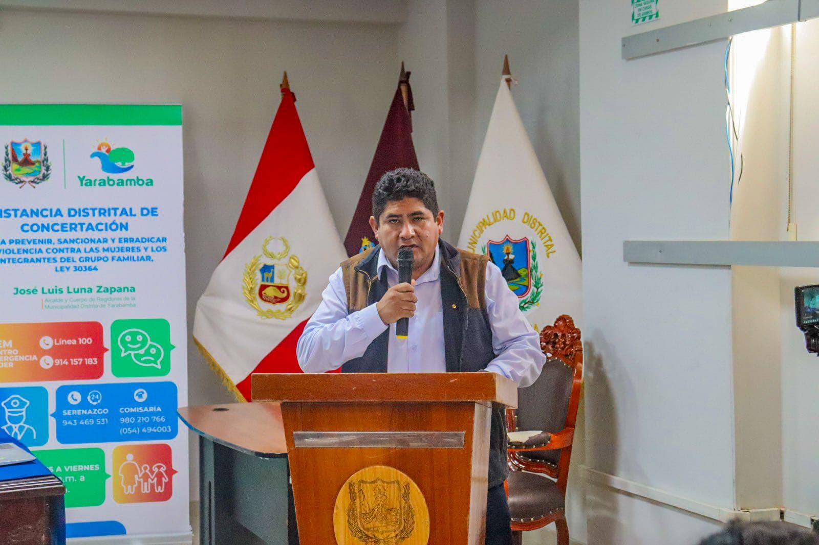 Suspenden sesión de vacancia en Yarabamba