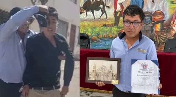 Reconocen a conductor de bus que capturó a ladrón en Cayma