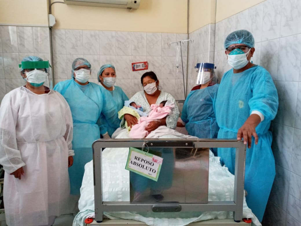 Los profesionales que ayudaron a traer vida durante la pandemia