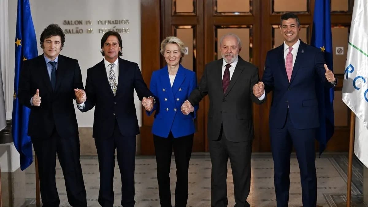 El Mercosur y la Unión Europea anuncian acuerdo para un TLC