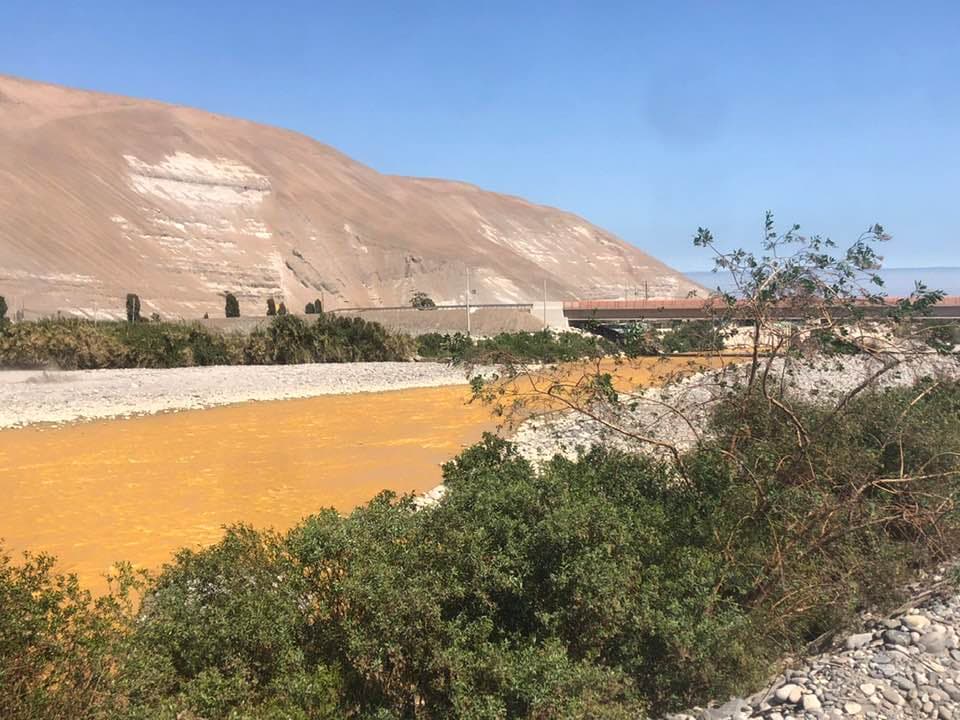 Pedirán sancionar a autores de contaminación del río Tambo