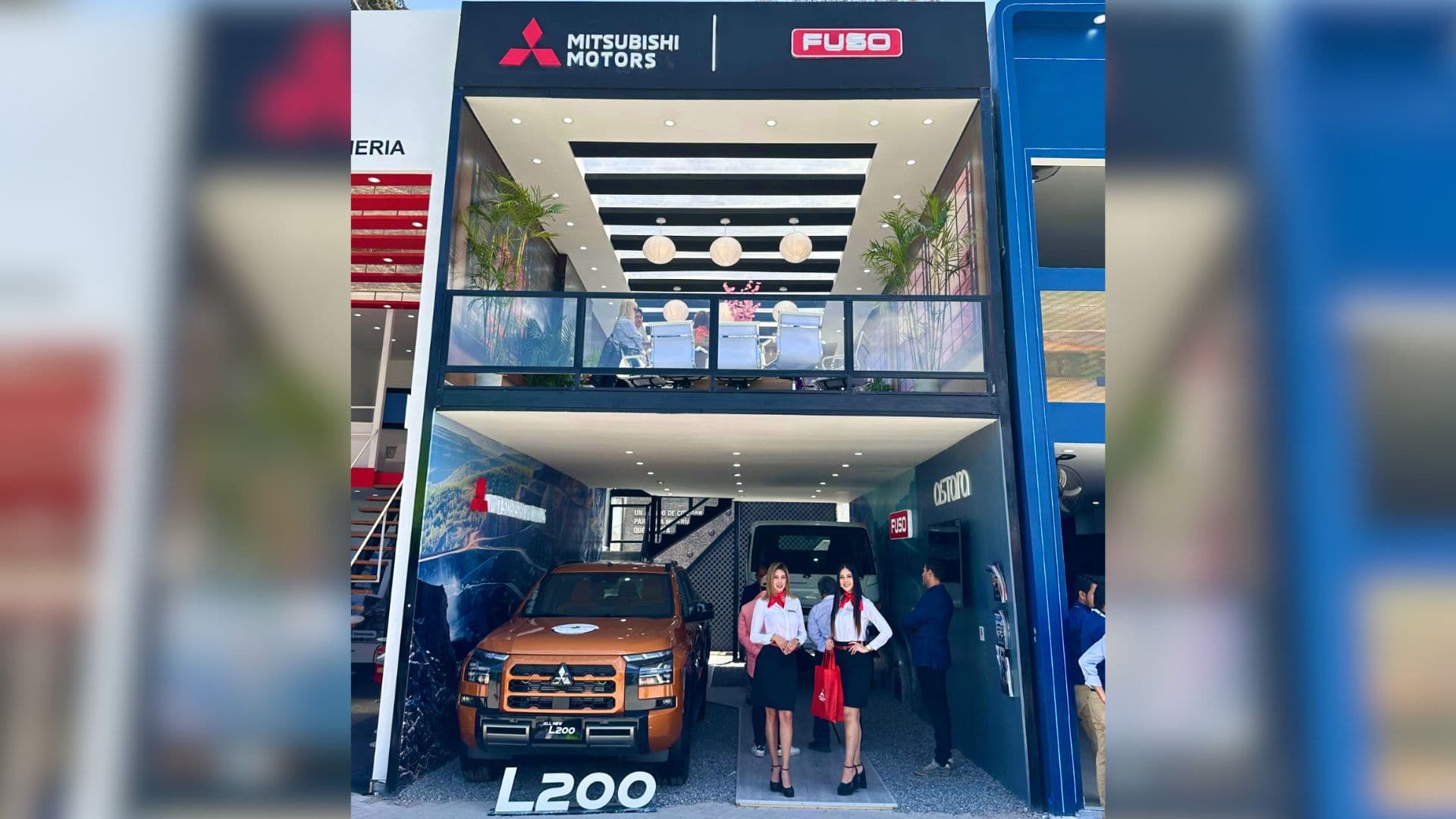 Mitsubishi presentó su nueva L200 y servicios para flotas corporativas en Perumin 37
