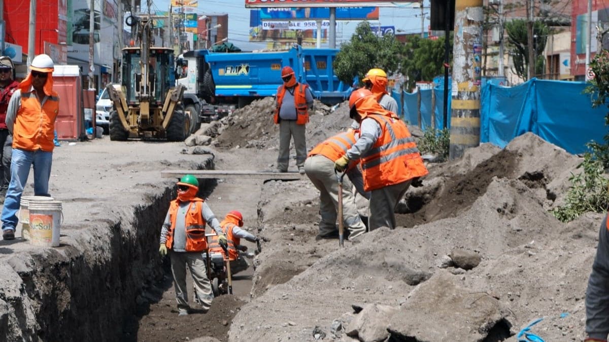 Locales denuncian que obra en la Avenida Jesús afecta ventas