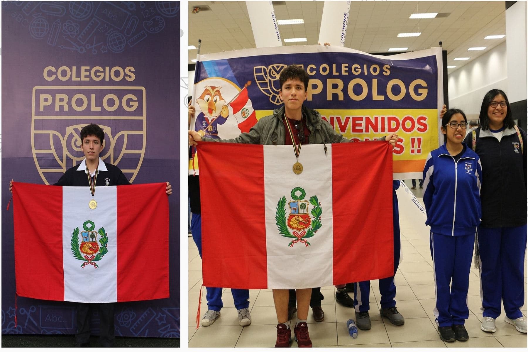 Escolar gana medalla de oro en concurso de Biología