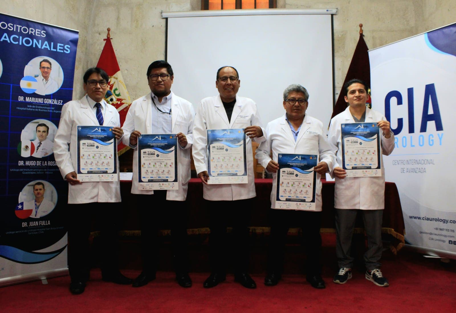 Urólogos de varios países se congregarán en Arequipa