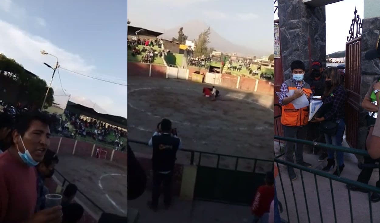 Unas 400 personas fueron intervenidas en local de peleas de toros