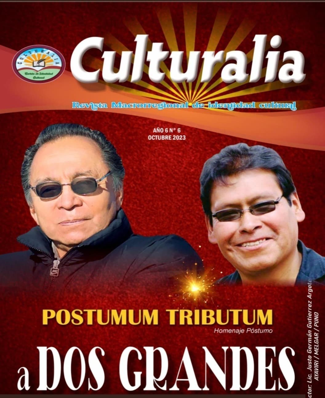 Un homenaje póstumo a dos grandes de la pluma peruana