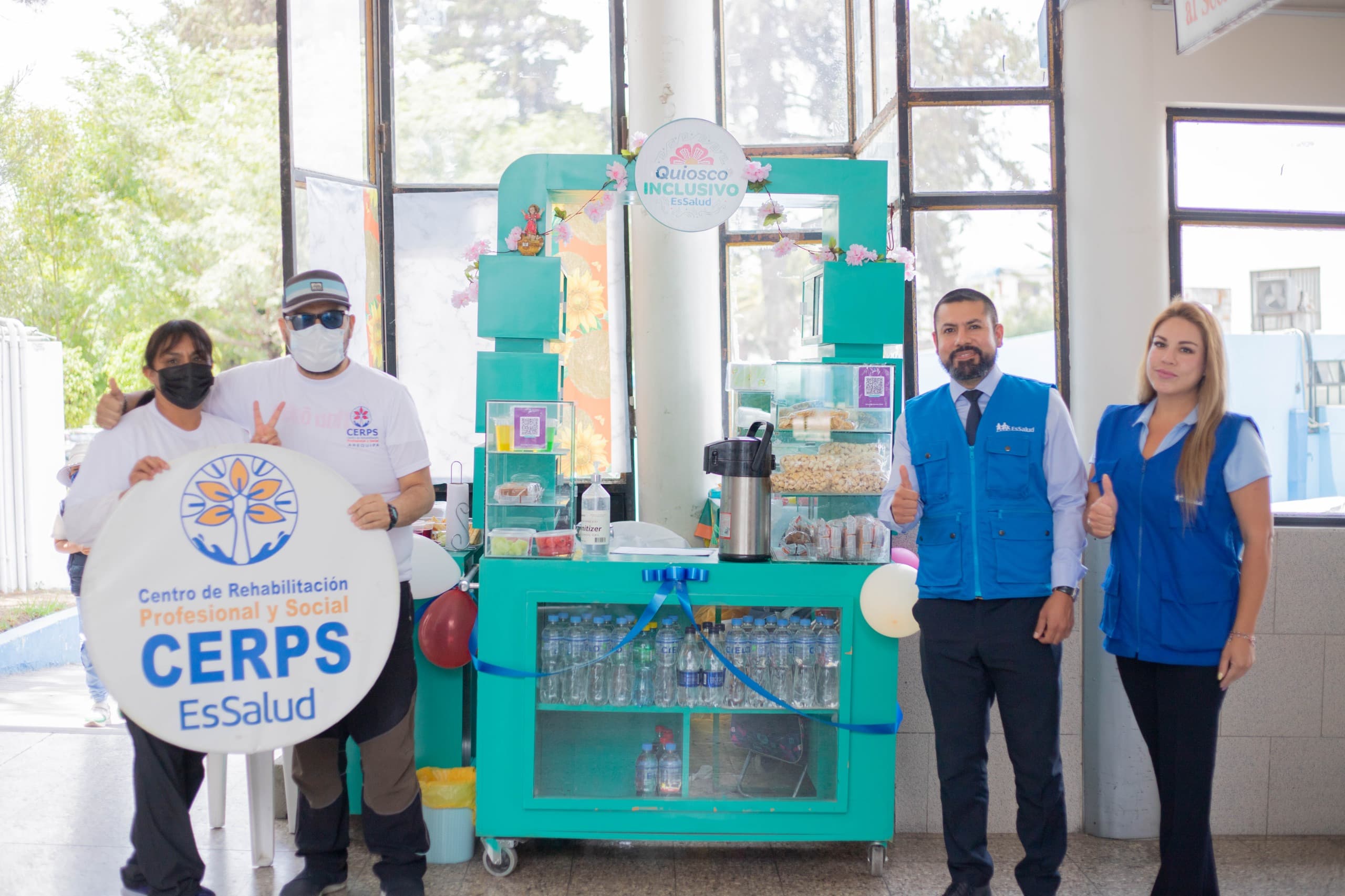 Retoman quioscos inclusivos para emprendedores con discapacidad