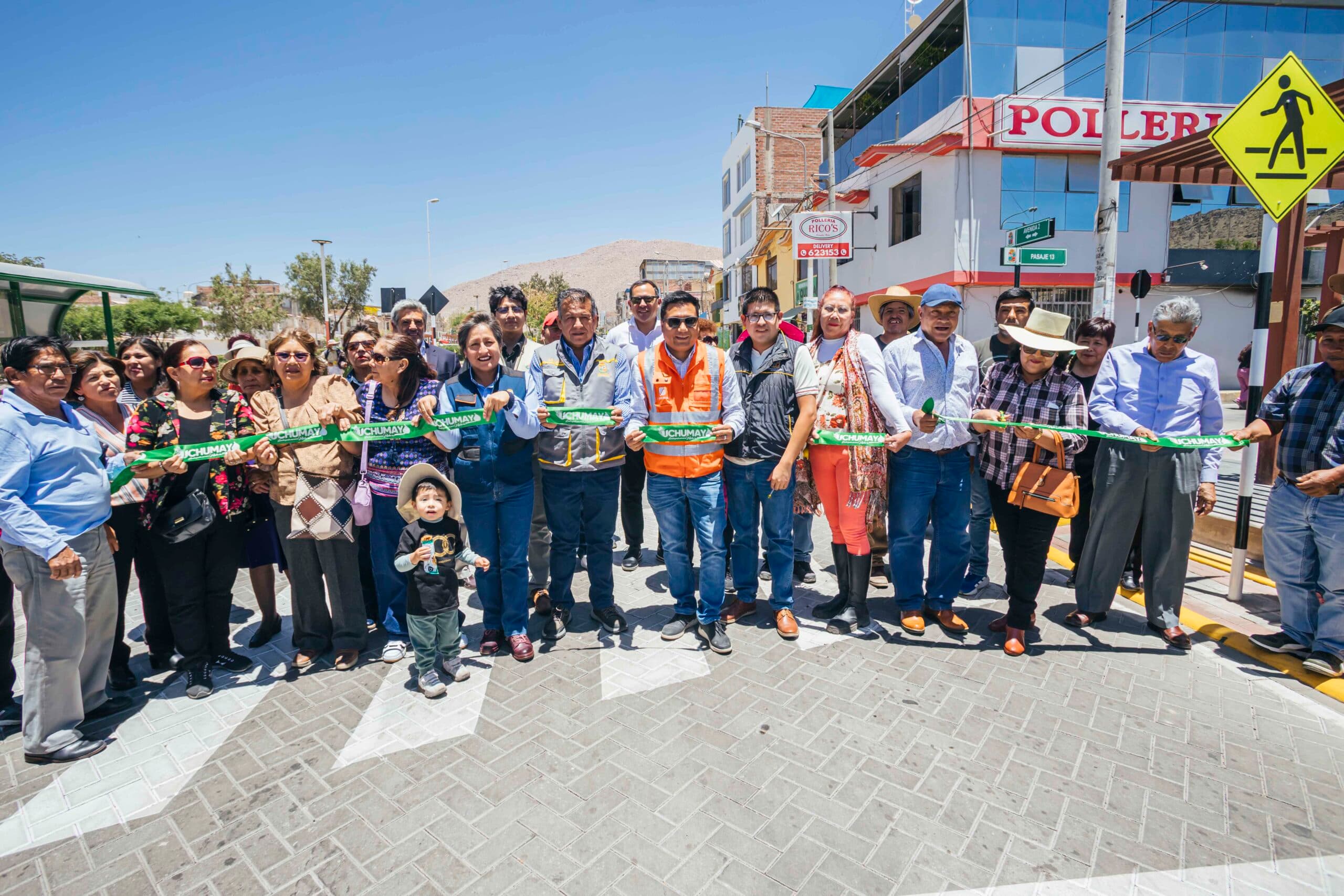 Obras en la Alameda Cuajone para el tránsito vehicular con 95 % de avance