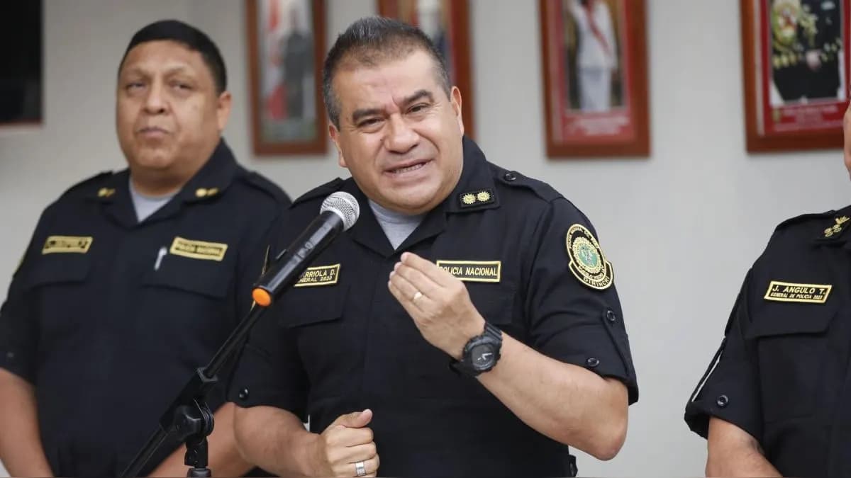General dice que sueña con la captura de Vladimir Cerrón