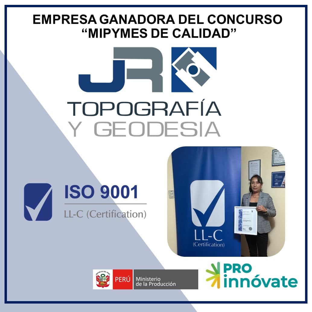 JR Topografía y Geodesia gana concurso de ProInnóvate