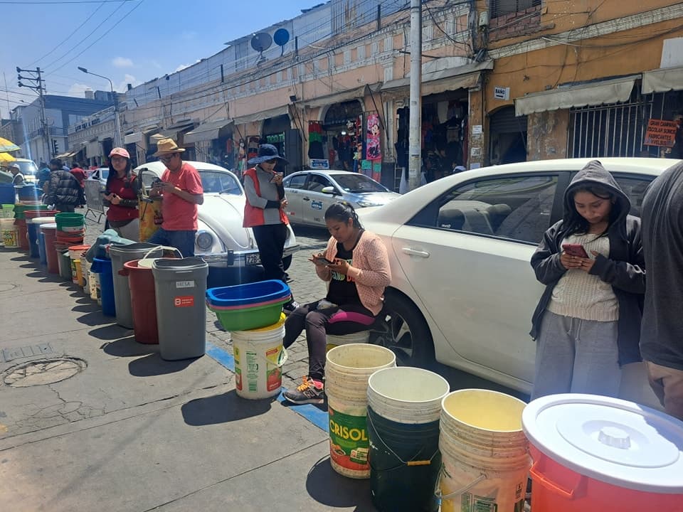 GRA distribuirá agua potable en bladers y cisternas