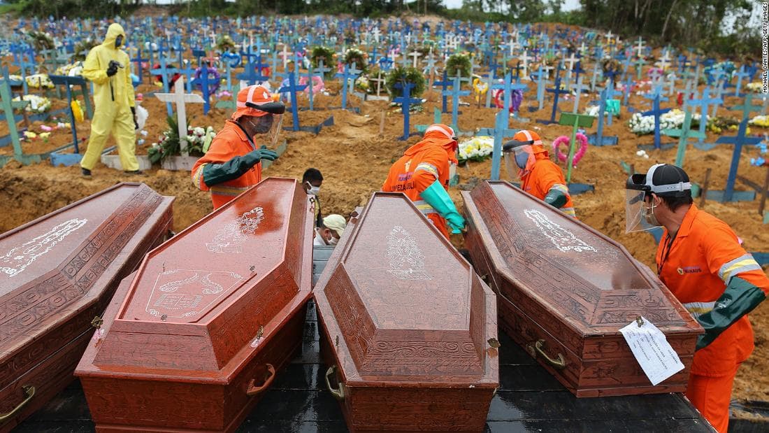COVID-19: Detectan en Brasil una variante con 18 mutaciones
