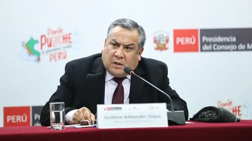 Adrianzén rechaza desbalance patrimonial de Dina Boluarte