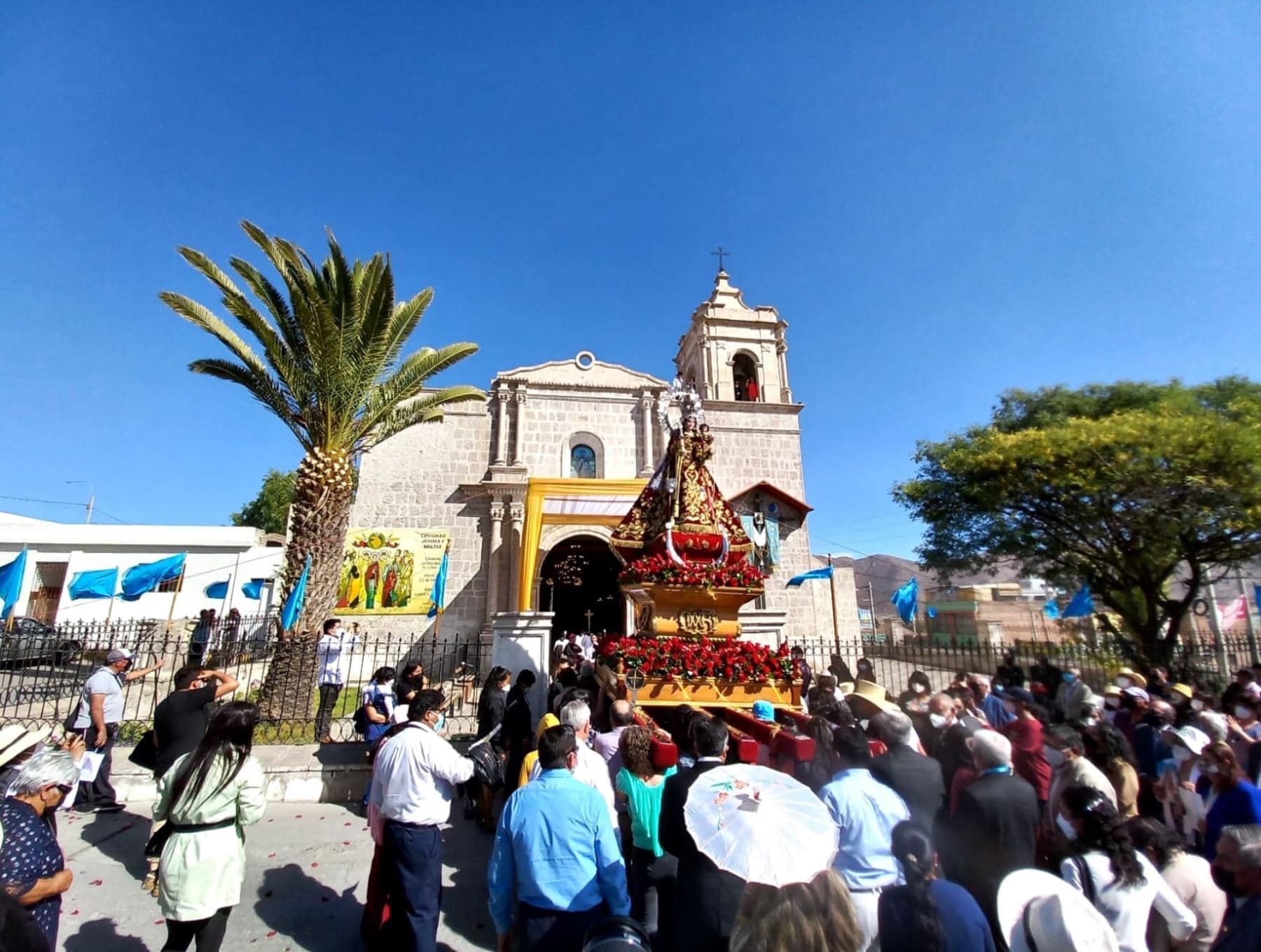 Fiesta de Virgen de los Remedios es Patrimonio de la Nación