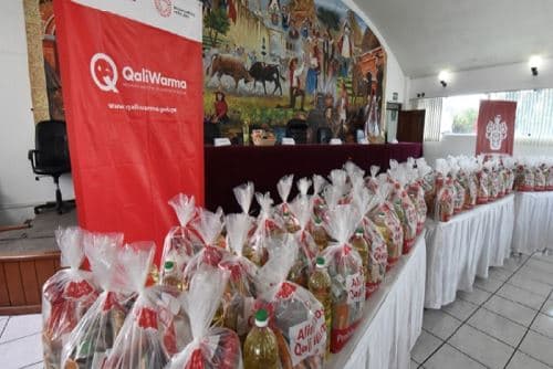 Midis entrega 58.65 toneladas de alimentos a tres municipios de Arequipa