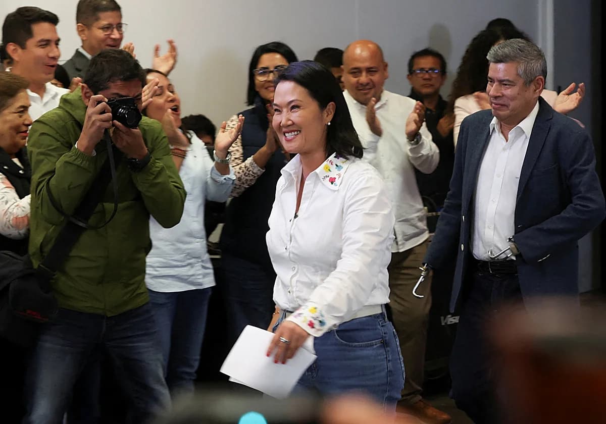 Keiko Fujimori vuelve a sacar ventaja a Roberto Sánchez en conteo oficial de segunda vuelta