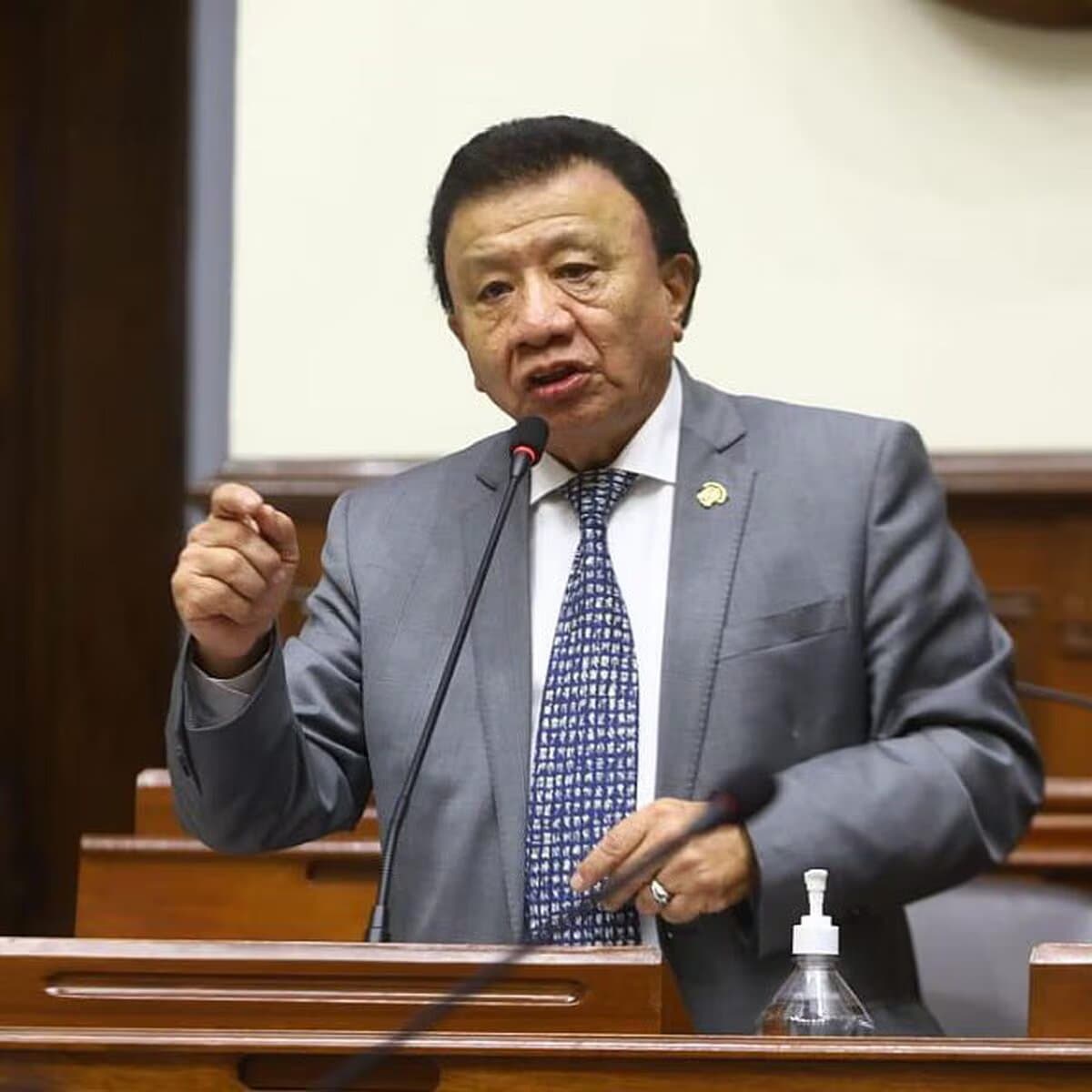 El congresista Enrique Wong dejó de existir a los 83 años