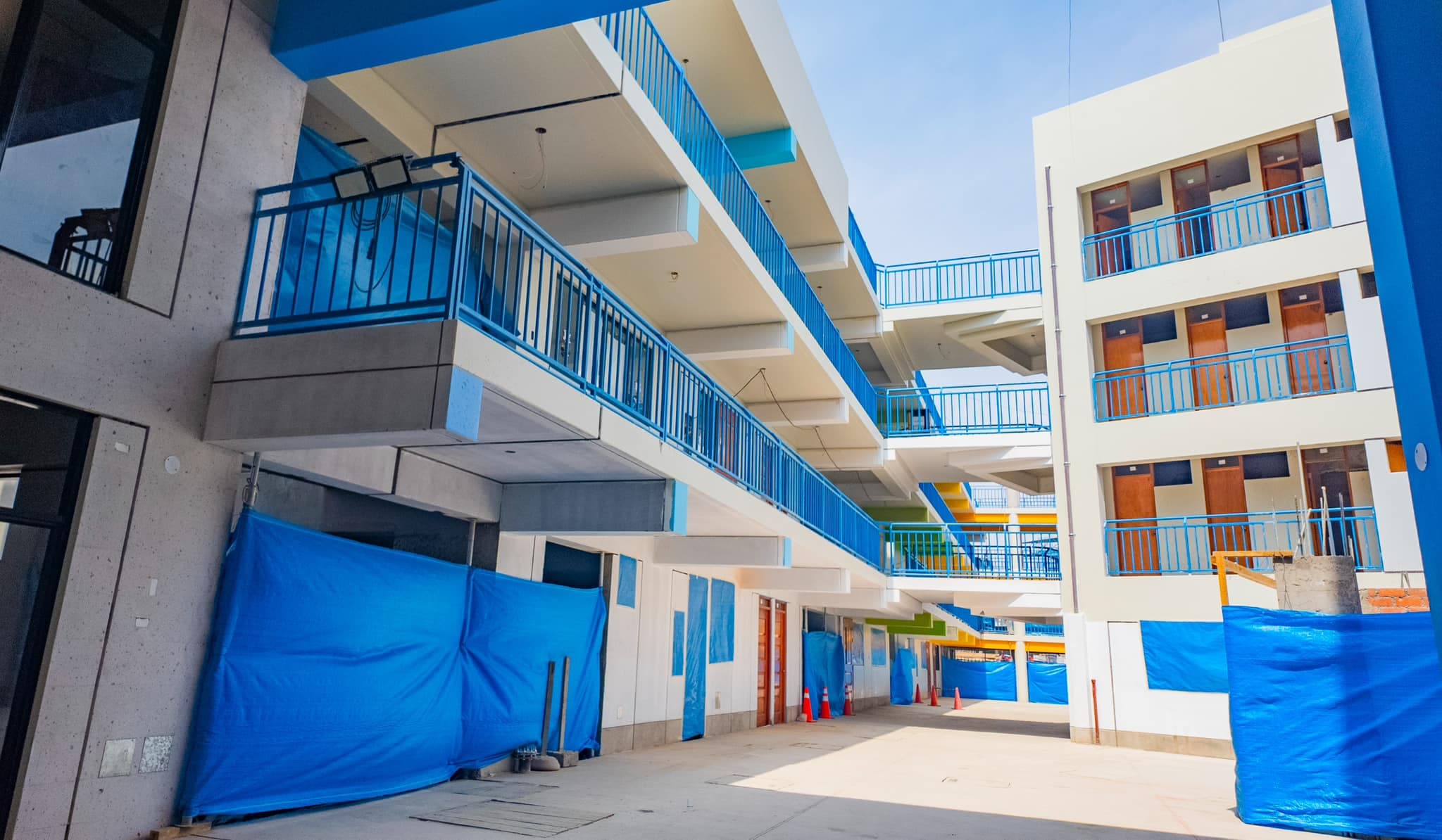 Estudiantes del colegio Luis H. Bouroncle iniciarán clases el 24