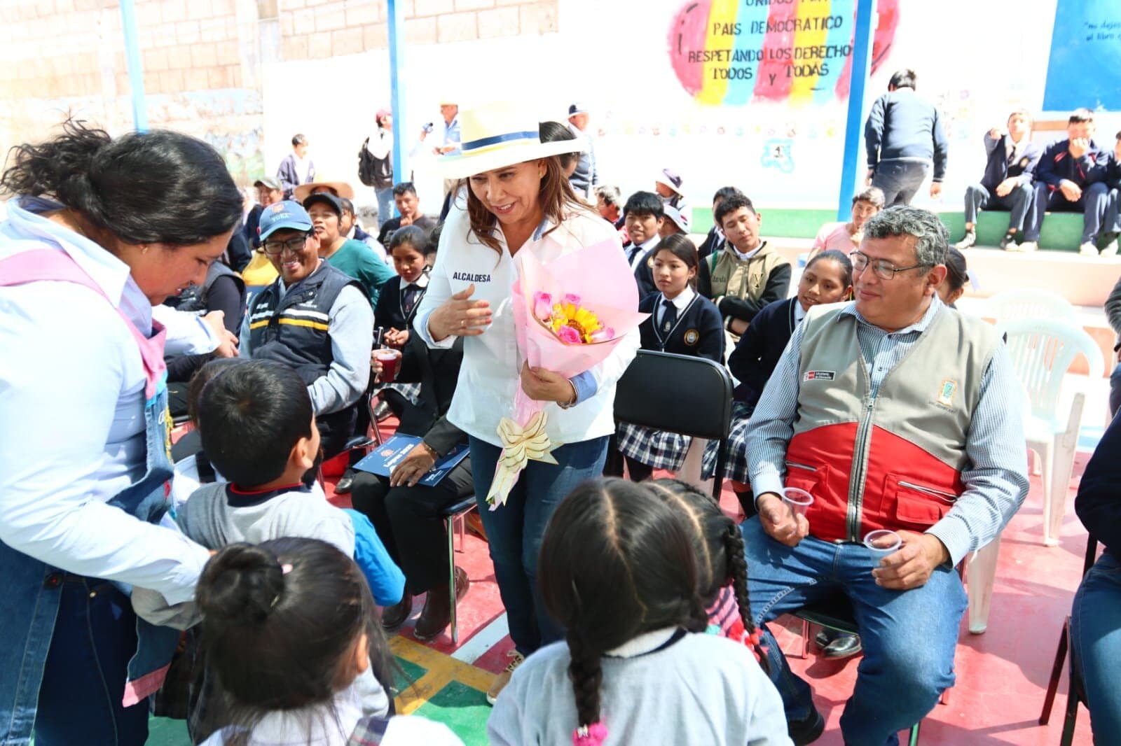 Inician obras en el colegio Divino Jesús de Yura Viejo