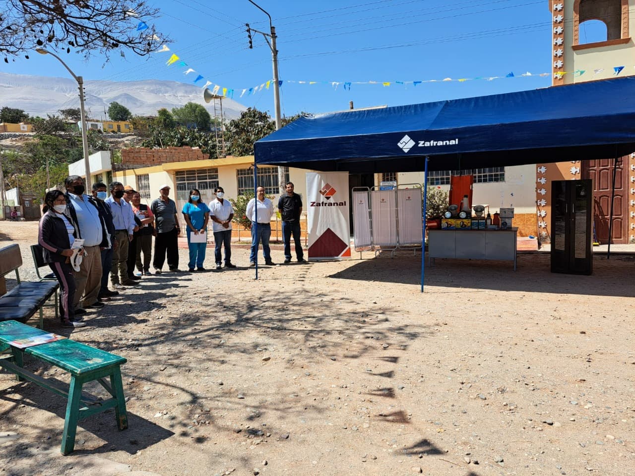 Donaron material para cinco puestos de salud