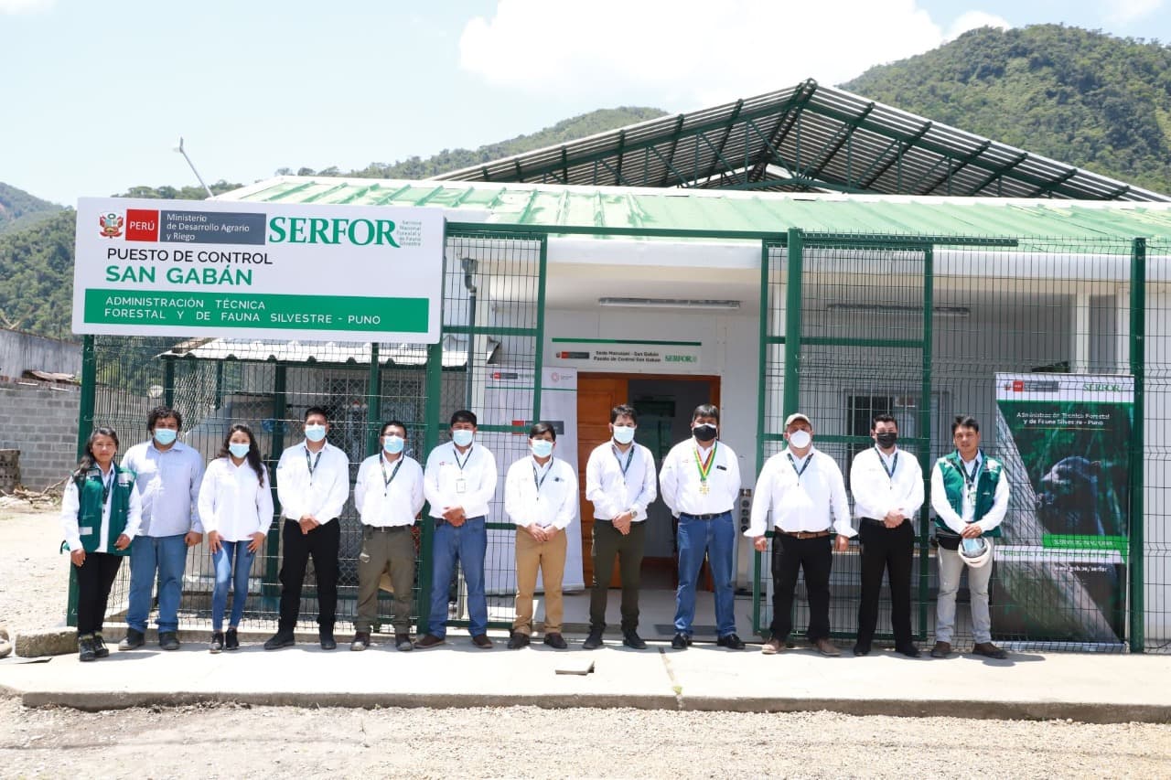Serfor mejora el control y vigilancia forestal en Puno