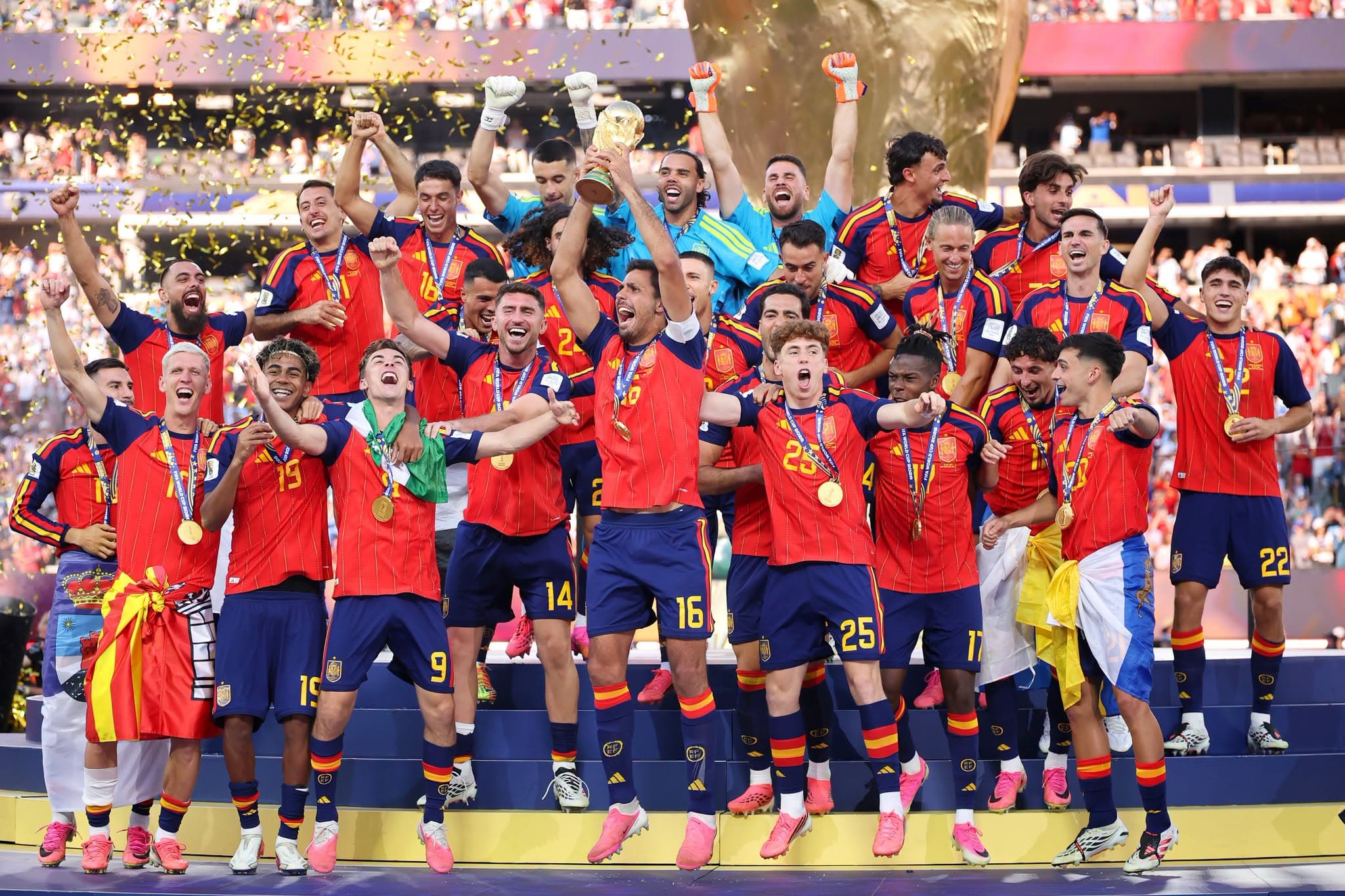 España es campeón del mundo por segunda vez