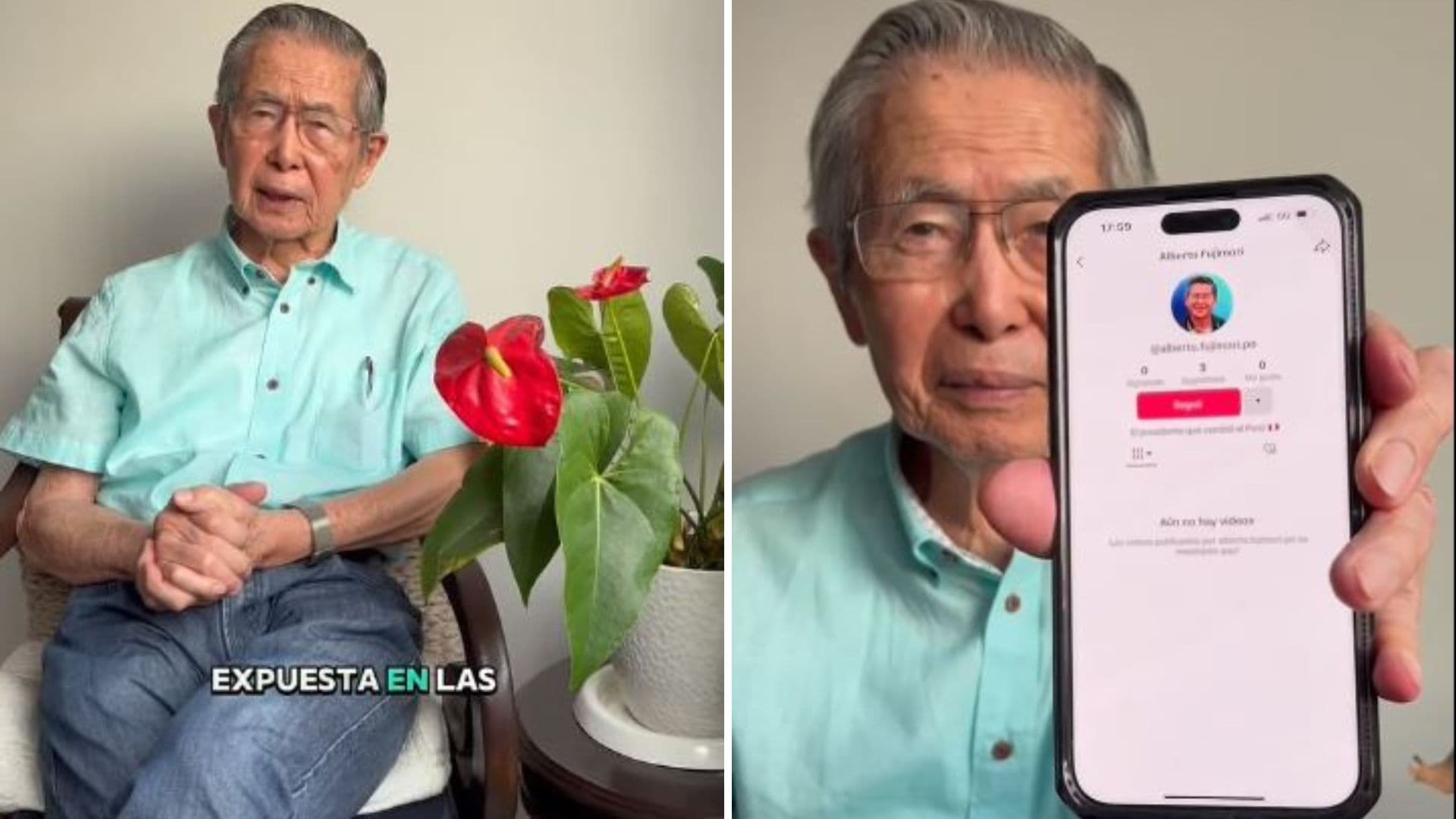 Alberto Fujimori anunció su retorno a las redes sociales