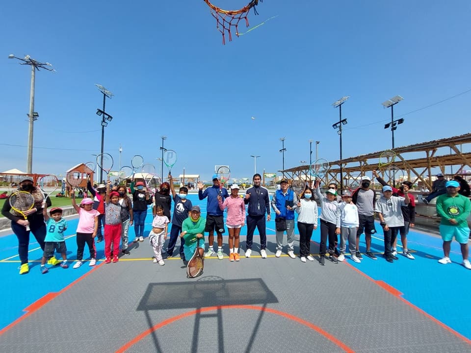 “Tenis Para Todos” llegó a Mollendo con clases gratuitas