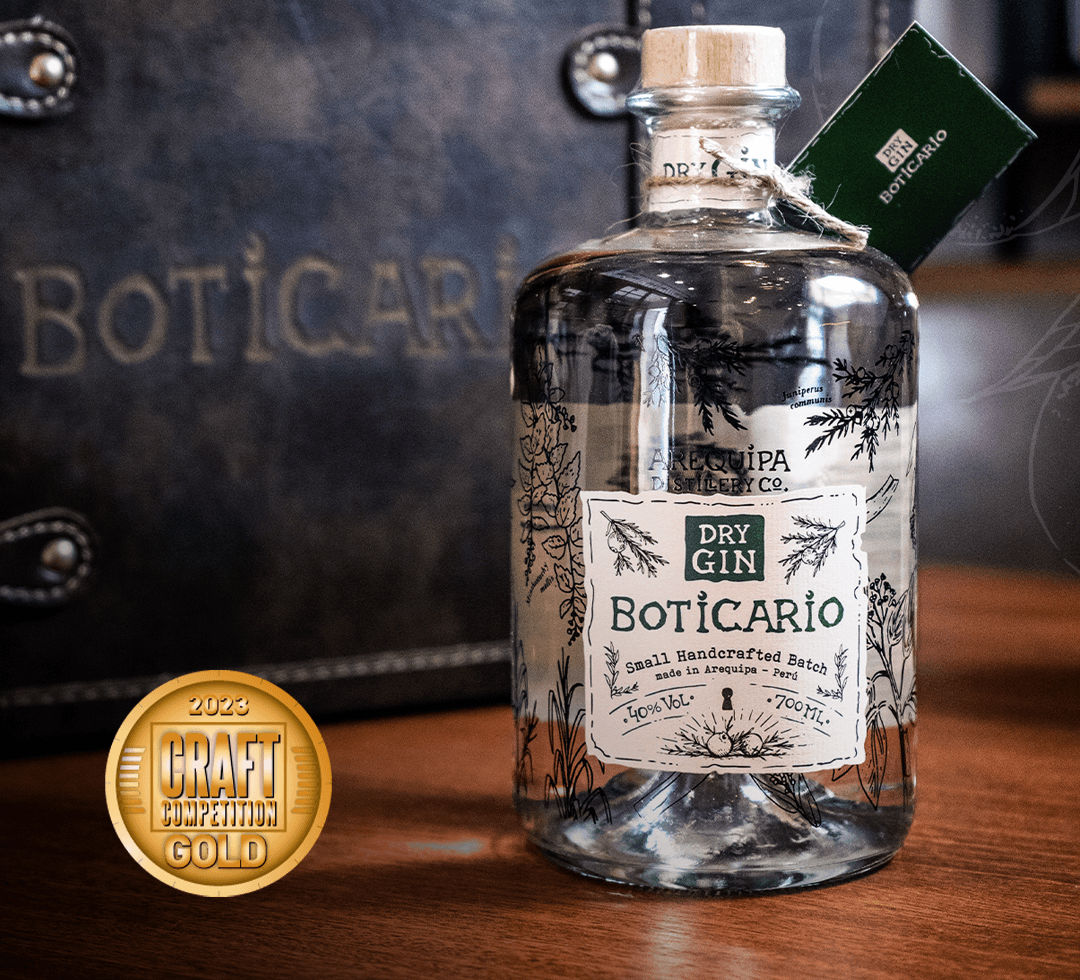 Boticario Dry Gin gana concurso internacional en Estados Unidos