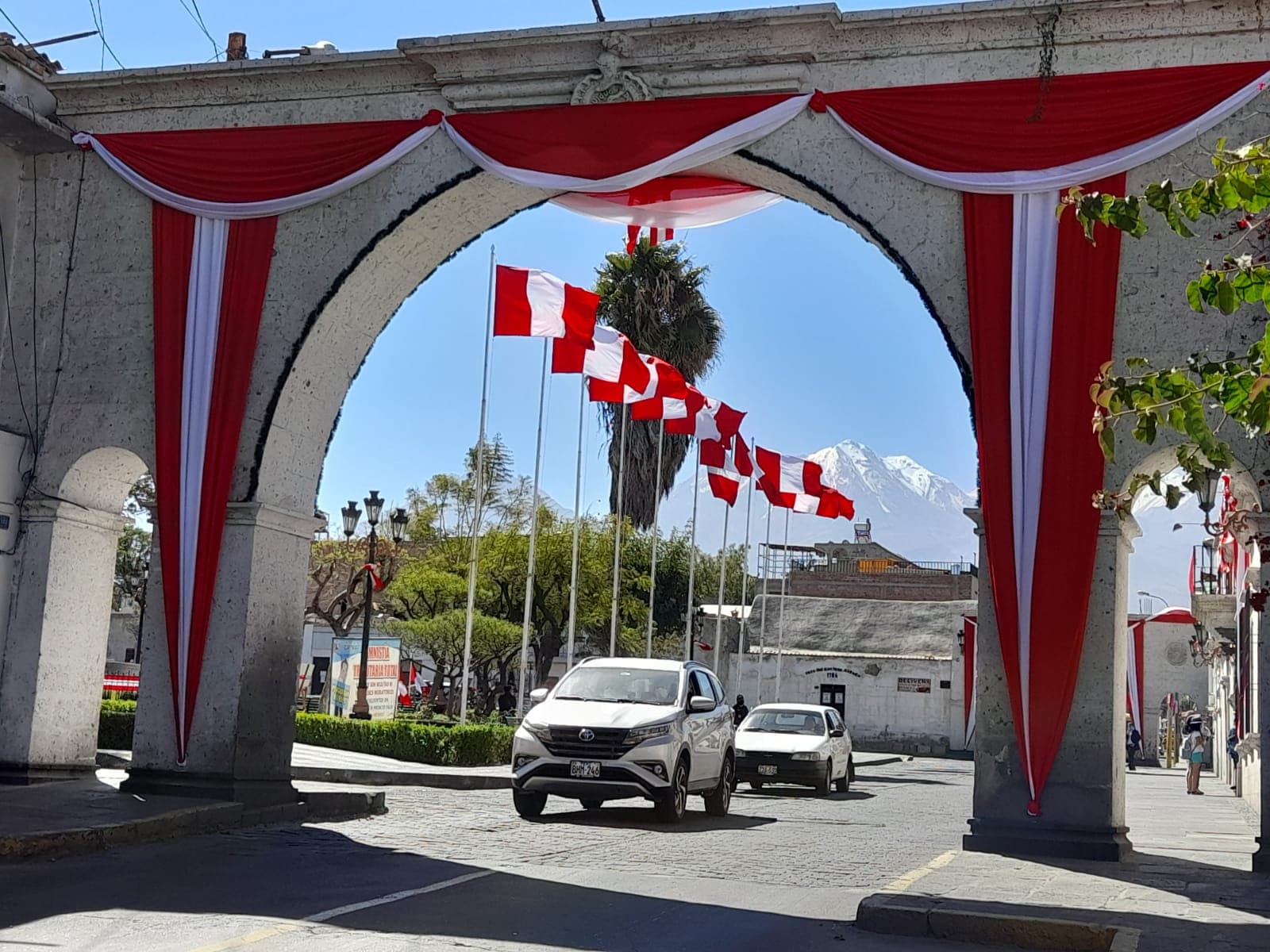 Disponen embanderamiento en Cayma